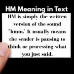 HM Meaning in Text: What It Really Means (2026 Guide) hm-meaning-in-text