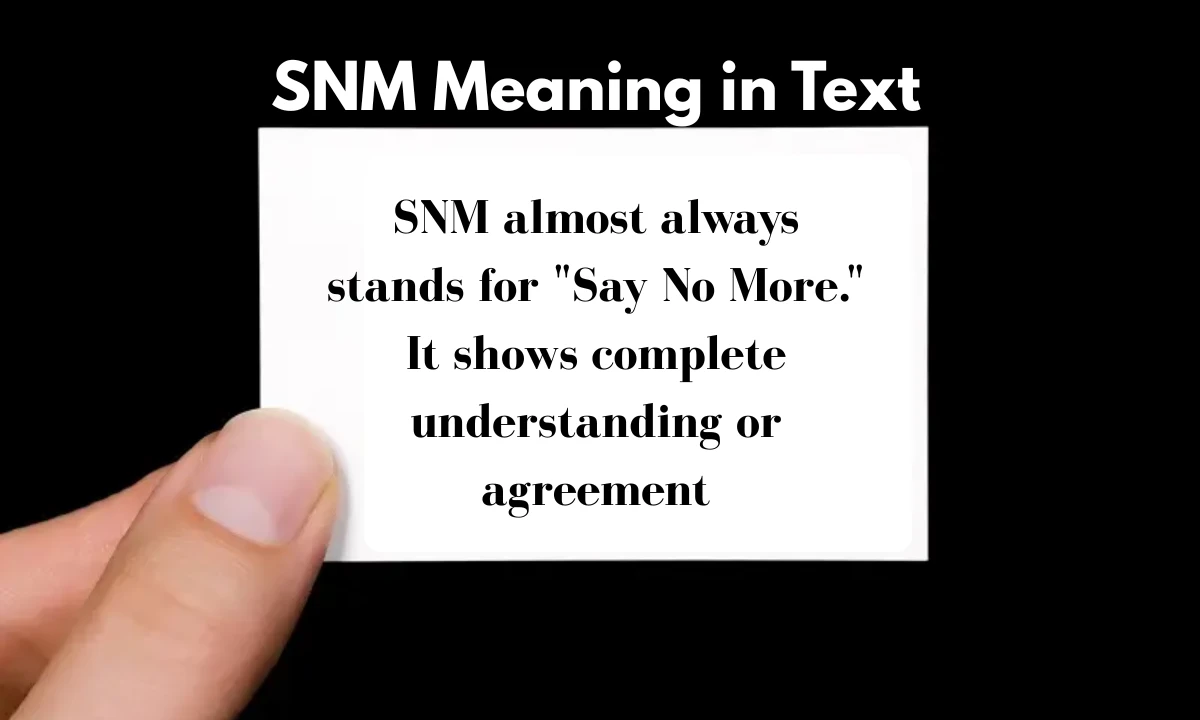 snm-meaning-in-text